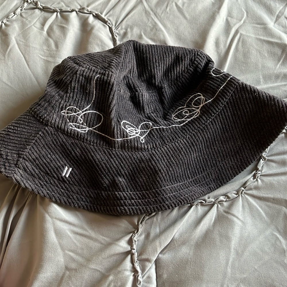Embroidered bucket hat